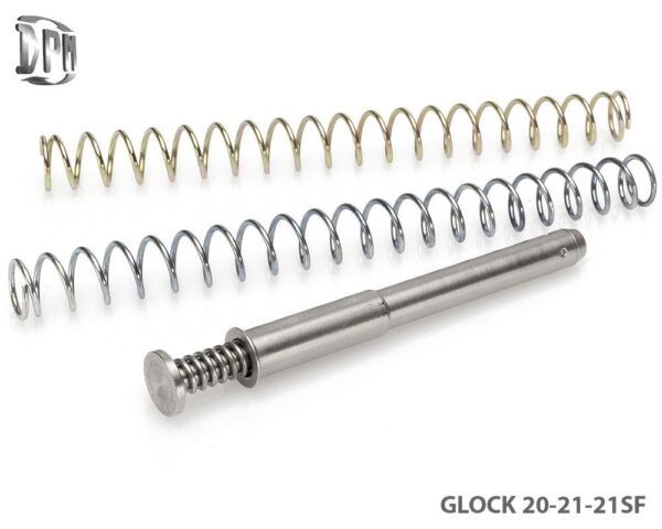 Pistol Recoil Reduction Spring Rod DPM Systems for Glock 20 Generation 1 2 3