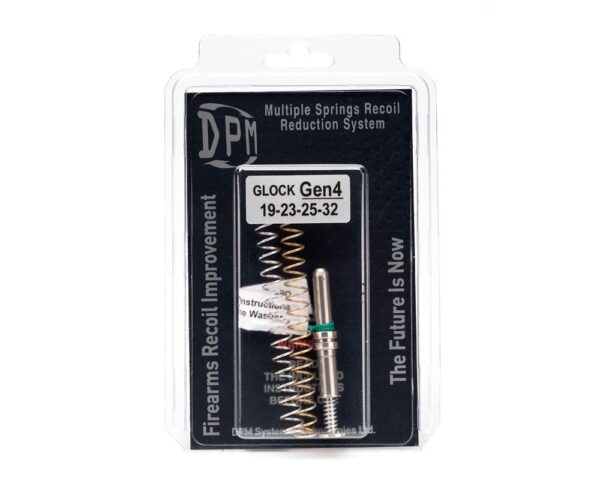 Pistol Recoil Reduction Spring Rod DPM Systems for Glock 19 Gen 4 & 5