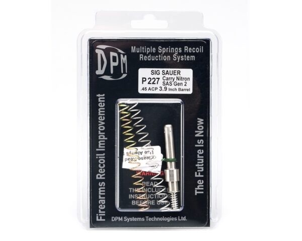 Pistol Recoil Reduction Spring Rod DPM Systems for Sig P-227 Carry