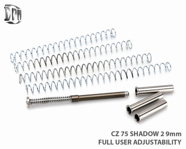 Pistol Recoil Reduction Spring Rod DPM Systems for CZ Shadow 2/12 Adjust.