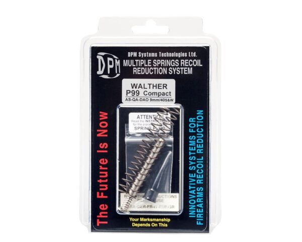 Pistol Recoil Reduction Spring Rod DPM Systems for Walther P 99 Compact