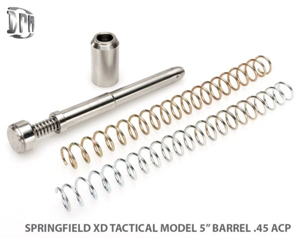 Pistol Recoil Reduction Spring Rod DPM Systems for Springfield XD Tactical 5" .45