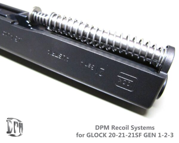 Pistol Recoil Reduction Spring Rod DPM Systems for Glock 20 Generation 1 2 3