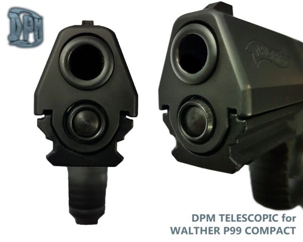 Pistol Recoil Reduction Spring Rod DPM Systems for Walther P 99 Compact Tel.