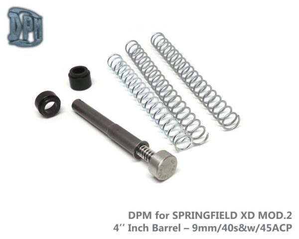 Pistol Recoil Reduction Spring Rod DPM Systems for Springfield XD Mod2 4"