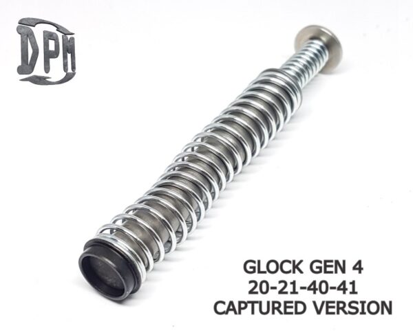 Pistol Recoil Reduction Spring Rod DPM Systems for Glock 20 Gen 4 Captd.