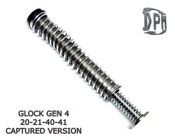 Pistol Recoil Reduction Spring Rod DPM Systems for Glock 20 Gen 4 Captd.