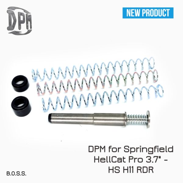 Pistol Recoil Reduction Spring Rod DPM Systems For HellCat Pro 3.7