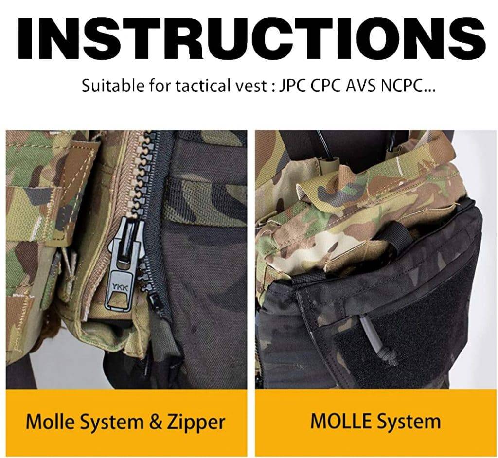 Panier/sac à Dos Tactique Emersongear - Nylon CORDURA, étanche, Pour Chasse Ou Airsoft